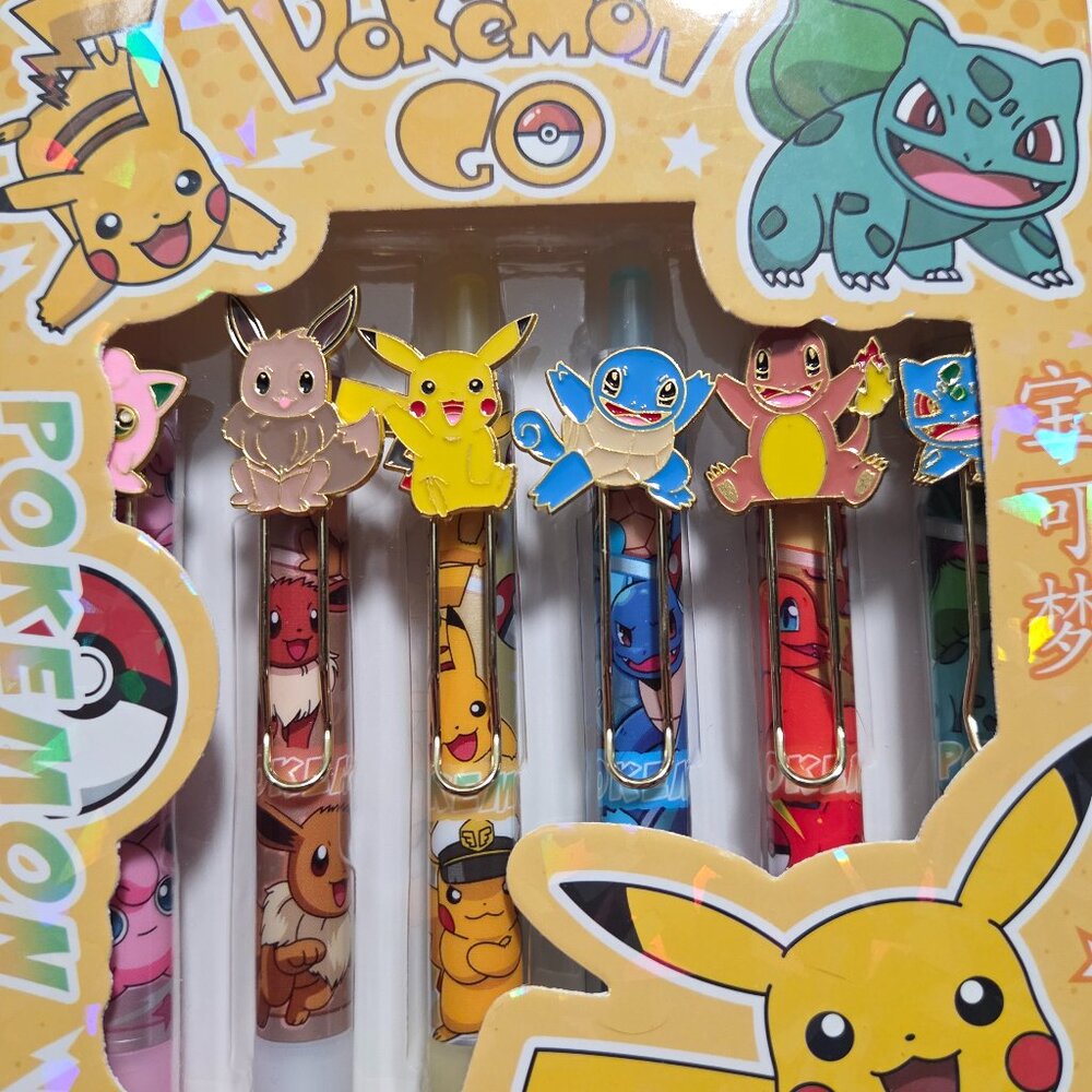 Pokémon 6 Piece Pen Set - Picture 3 of 5